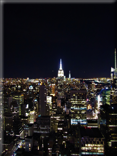 foto New York di notte